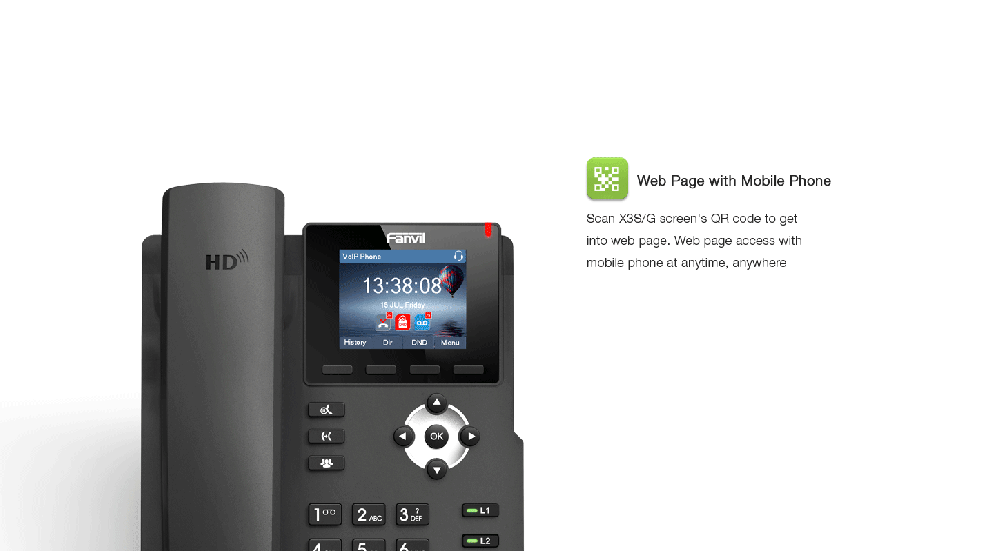 Fanvil X3S IP Phone - Hong Kong Distributor - 香港代理