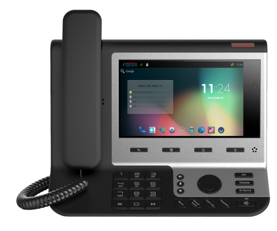 Fanvil D900 Android IP Phone : Multimedia Phone - back