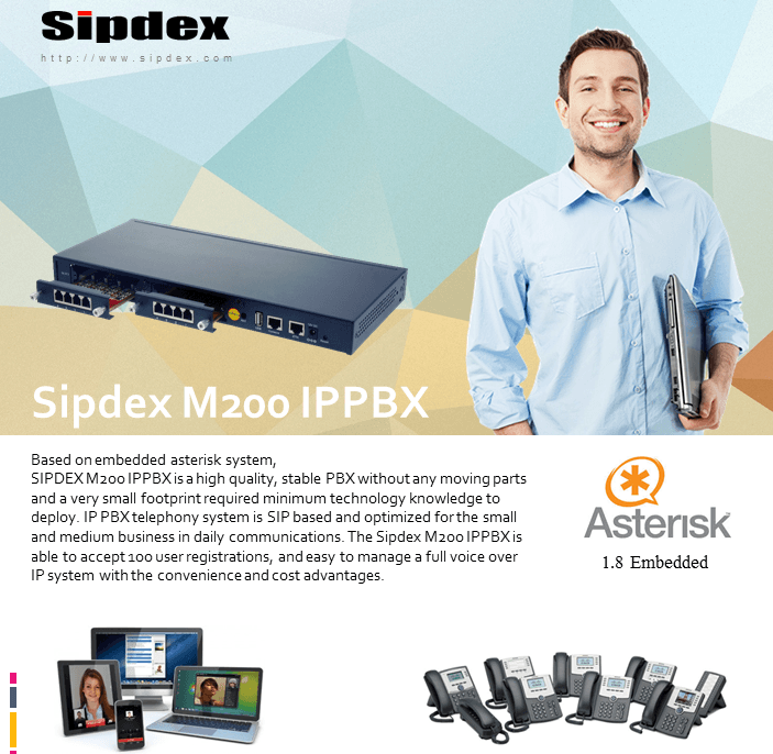 Sipdex M200 IPPBX Datasheet (New)