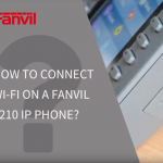 How to connect Wifi on a fanvil x210 ip phone